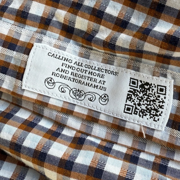 Robert Graham Casual Button Down Size XL - Picture 6 of 8